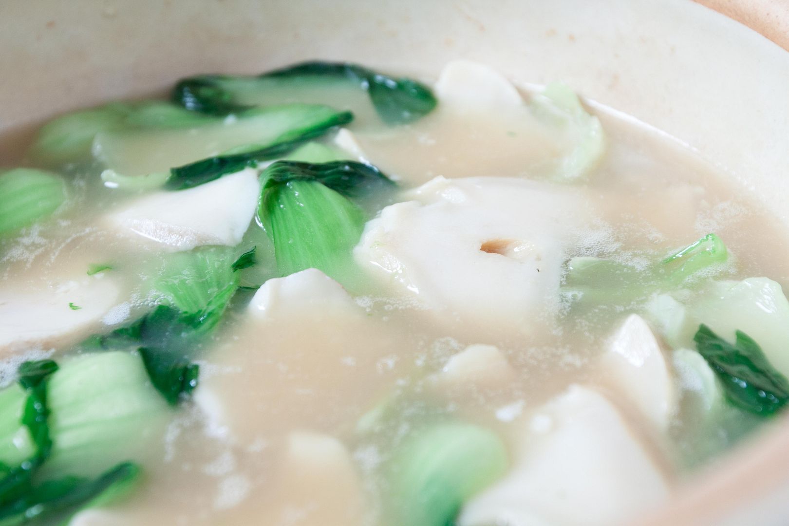 Food Makes Me Happy Umami Burst Braised Abalone with Bok Choy